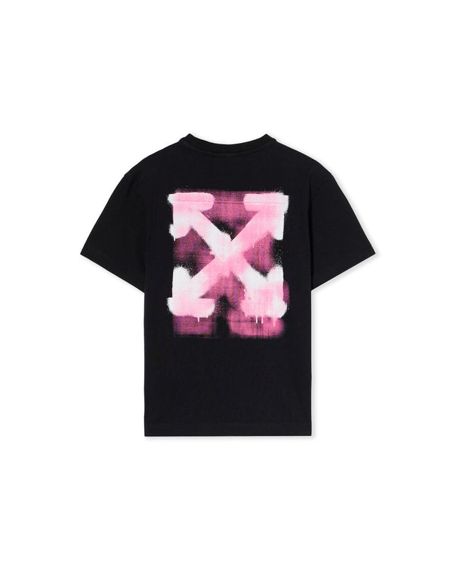 kids atelier off-white Black Arrow Spray T-Shirt