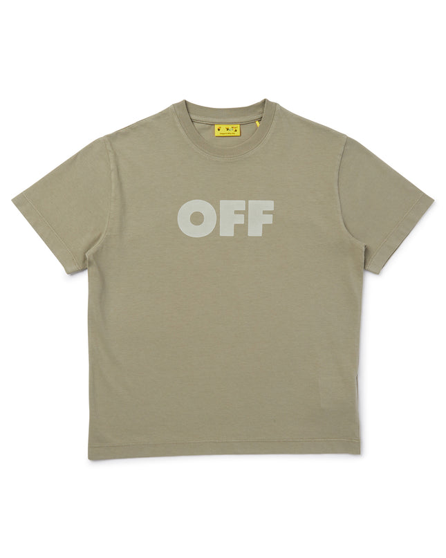 kidsatelier-off-white-obaa002s25jer0036305-olive-green-logo-print-t-shirt