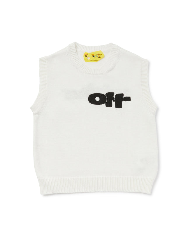 kidsatelier-off-white-obhz002s25kni0010110-white-logo-embroidered-sweater