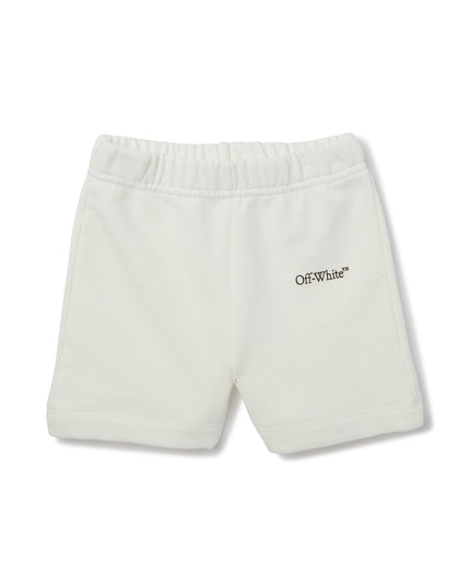 Kids Atelier-Off White-White Bookish Shorts