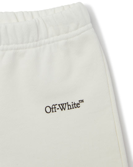 Kids Atelier-Off White-White Bookish Shorts