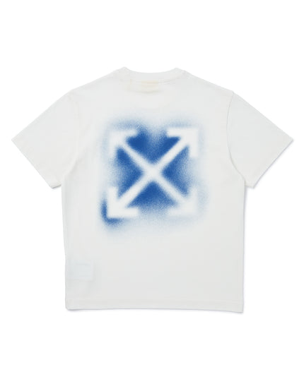 Kids Atelier-Off White-White Spray Arrow T-Shirt