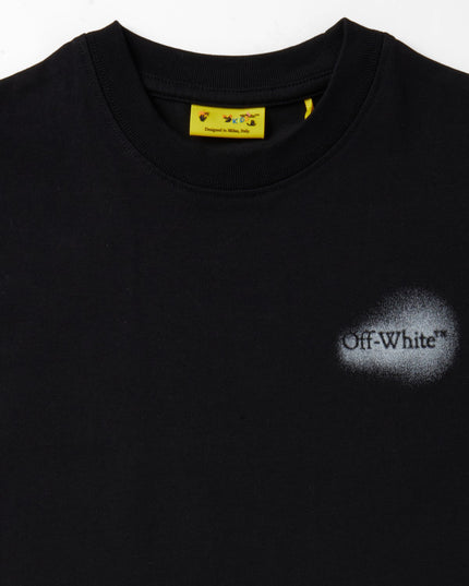 Kids Atelier-Off White-Black Spray Arrow T-Shirt