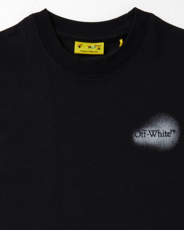 Kids Atelier-Off White-Black Spray Arrow T-Shirt