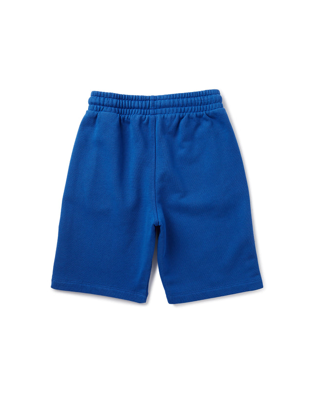 Kids Atelier-Off White-Blue Bookish Sweat Shorts