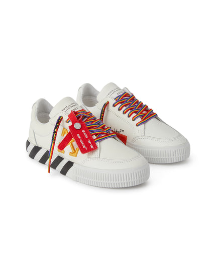 Kids Atelier-Off White-White Vulcanized Leather