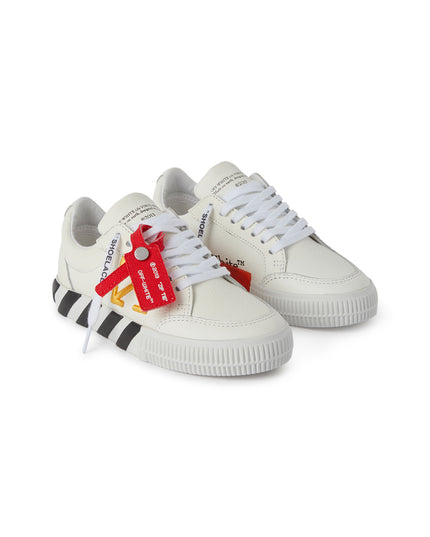 Kids Atelier-Off White-White Vulcanized Leather