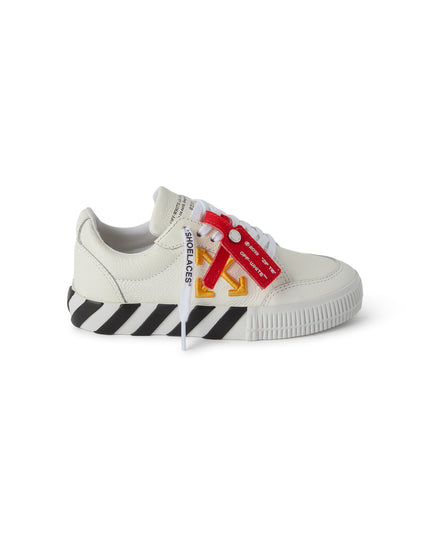 Kids Atelier-Off White-White Vulcanized Leather