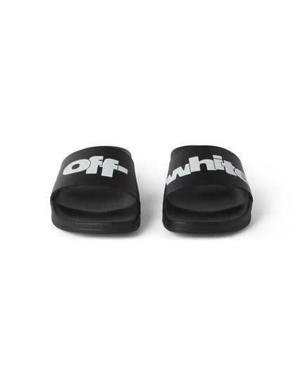Kids Atelier-Off White-Black Pool Sliders