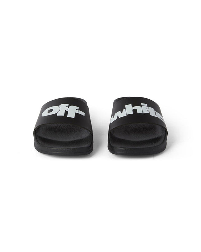 Kids Atelier-Off White-Black Pool Sliders