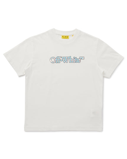Kids Atelier-Off White-White Big Bookish T-Shirt