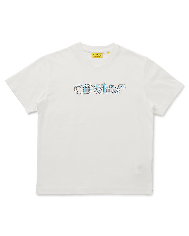 Kids Atelier-Off White-White Big Bookish T-Shirt
