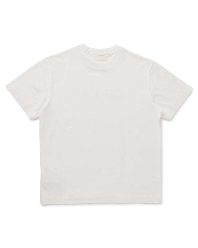 Kids Atelier-Off White-White Big Bookish T-Shirt