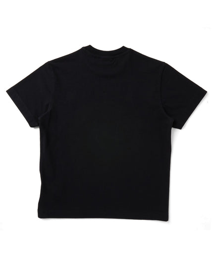 Kids Atelier-Off White-Black Butterfly Bookish T-Shirt