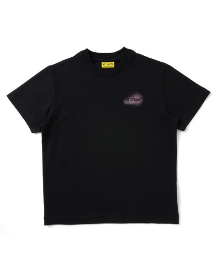 Kids Atelier-Off White-Black Spray Arrow T-Shirt