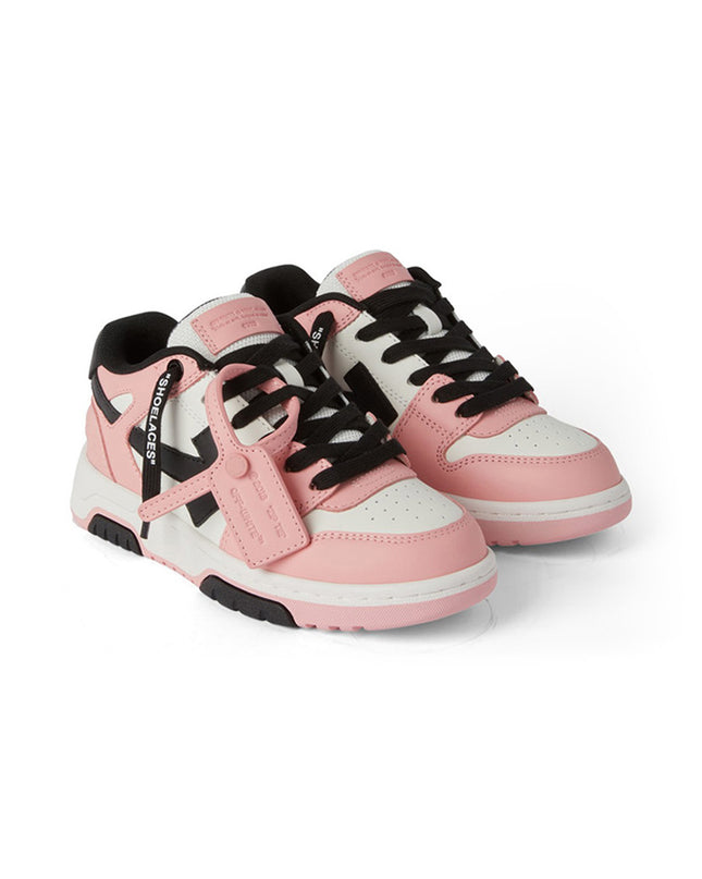 Kids Atelier-Off White-Pink Out Of Office Sneakers