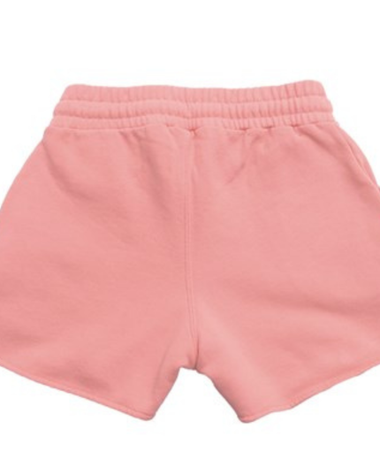 Kids Atelier-Off White-Garment Dyed Short Pink