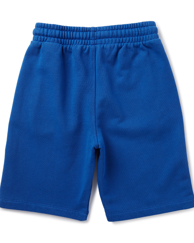 Kids Atelier-Off White-Blue Bookish Sweat Shorts