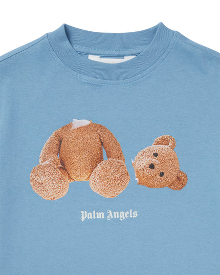 Kids Atelier-Palms Angels-Blue Bear T-Shirt
