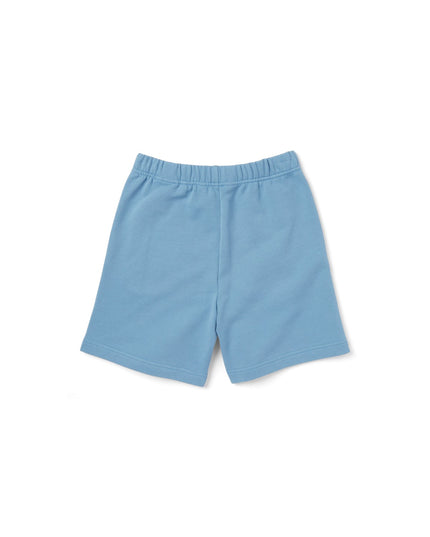 Kids atelier-Palm angels-Blue Seasonal Logo Print Shorts