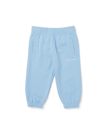 Kids Atelier-Palm Angels-Blue Logo Sweatpants