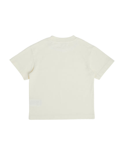 Kids atelier-Palm Angels-Butter Block Logo T-Shirt