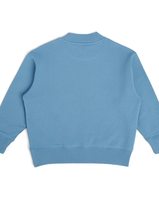 Kids Atelier-Palm Angels-Blue Block logo Sweatshirts