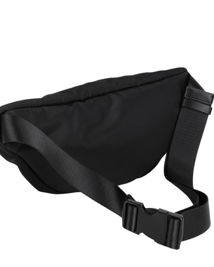 Kids Atelier-Palm Angels-Unisex Black Logo-Print Shoulder Bag