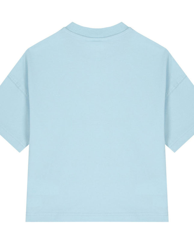 kids atelier palms angels Baby Blue Teddy Bear Logo T-Shirt
