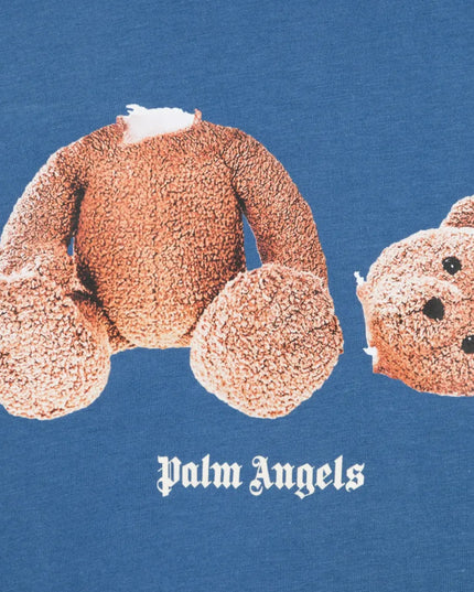 Kids Atelier Palms angels Blue Bear Graphic T-Shirt