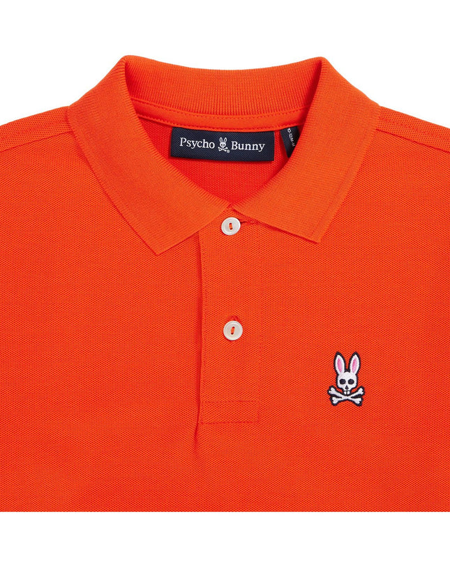 Kids Atelier-Psycho Bunny-Orange Logo Polo