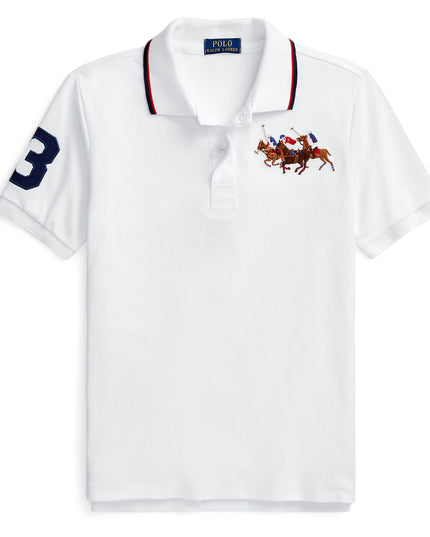Kids Atelier-Ralph Lauren-White Logo Polo
