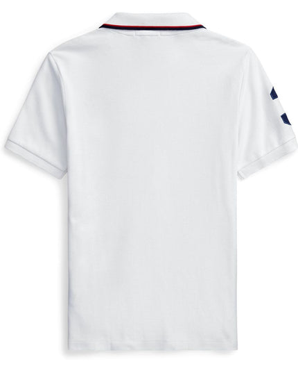 Kids Atelier-Ralph Lauren-White Logo Polo