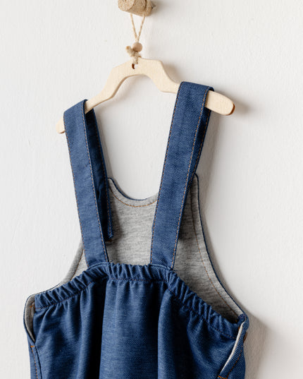 Indigo Casual Pocket Romper