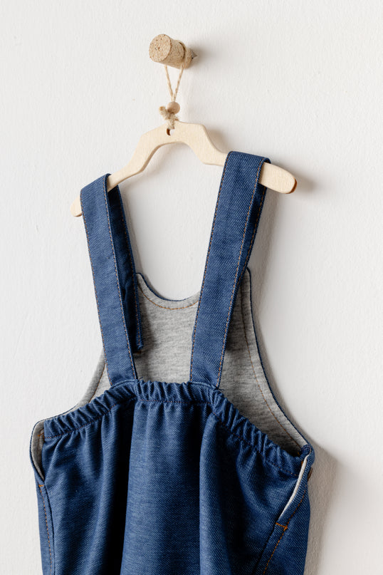 Indigo Casual Pocket Romper