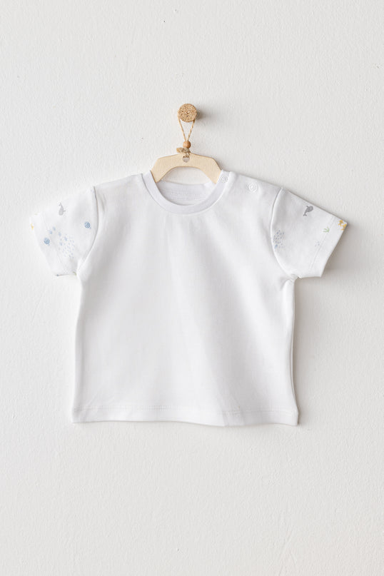 Blue Ocean Muslin Jumpsuit Set