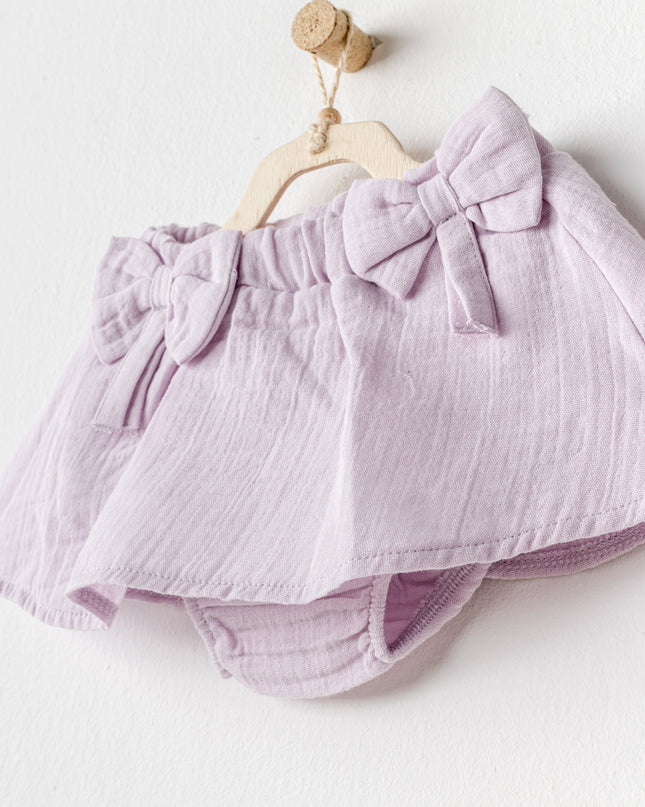 Lilac Magical Butterfly Skirt Set