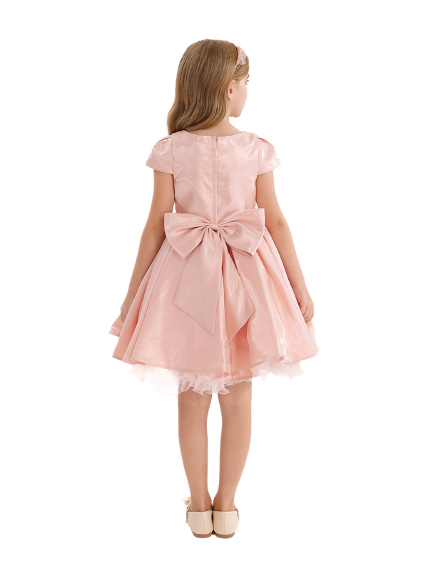 Pink Bow Short Solera Dress