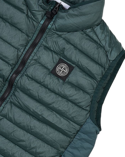 Kids Atelier-Stone Island-Bottle Green Vest