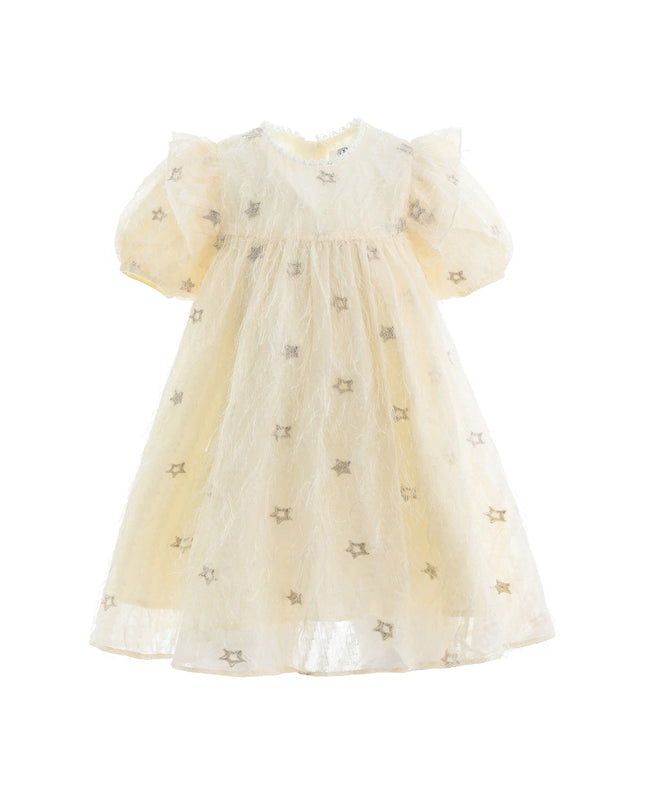 Cream Stella Tulle Dress