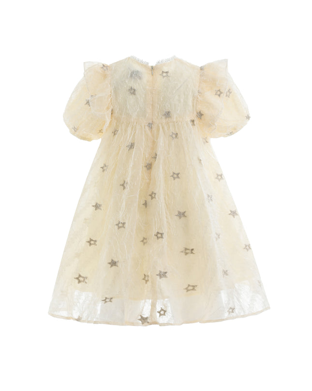 Cream Stella Tulle Dress