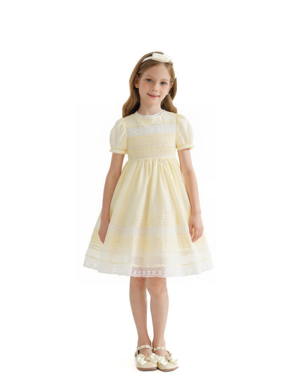 Cream London Pleated Dress