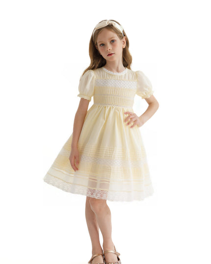 Cream London Pleated Dress