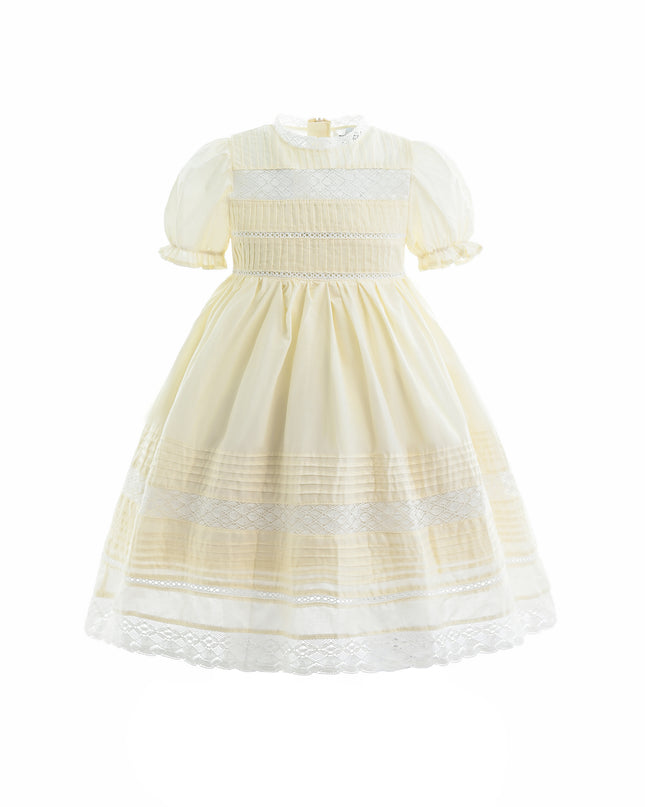 Cream London Pleated Dress