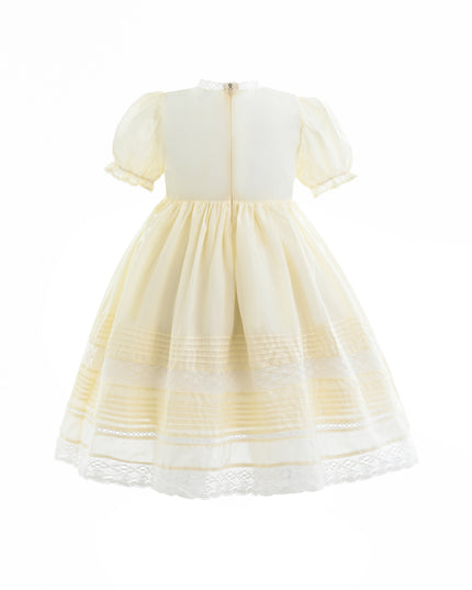 Cream London Pleated Dress
