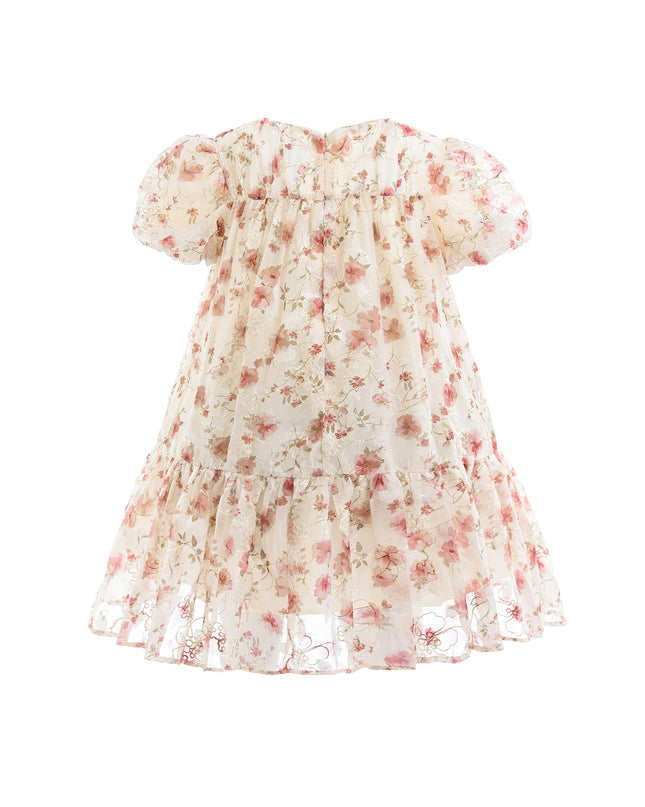 Pink Vienna Floral Dress