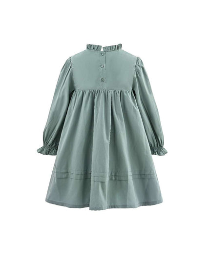 kids atelier sweet cactus Jade Gathered Dress