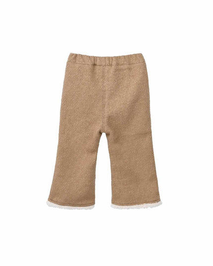 kids atelier sweet cactus Beige Quilted Ruffle Outfit