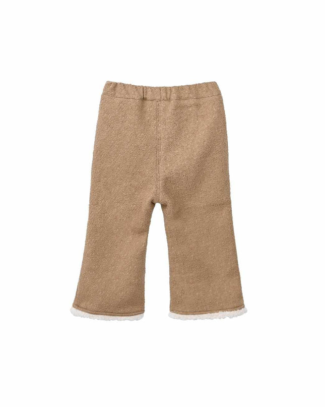 kids atelier sweet cactus Beige Quilted Ruffle Outfit