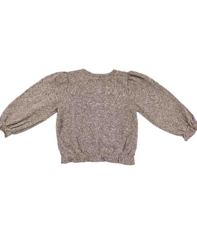 kids atelier sweet cactus Brown Ruffle 3-Piece Set